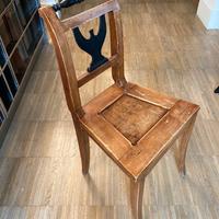 Sedia stile Biedermeier