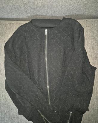 Bomber da donna nero taglia XL