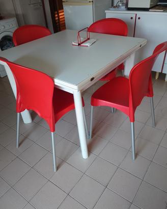 set 4 sedie cucina