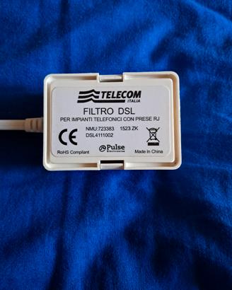 Filtro DSL per impianti telefonici con prese RJ