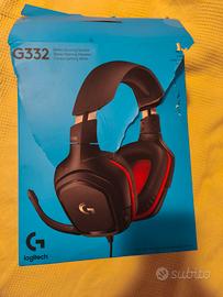 Cuffie Gaming Logitech g332 Jack3.5 