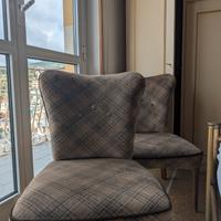 Poltroncine in velluto - perfette condizioni