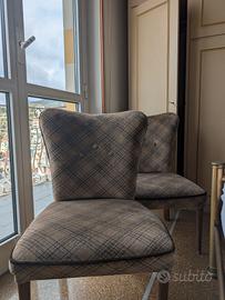 Poltroncine in velluto - perfette condizioni