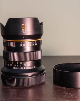 Obiettivo Brightin Star 9mm F5.6 con attacco Canon
