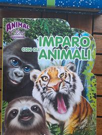 Libro bambini Imaparo con gli Animali