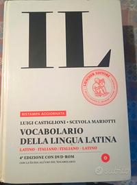 vocabolario lingua latina, quarta edizione