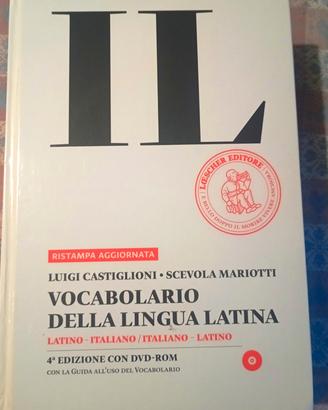 vocabolario lingua latina, quarta edizione