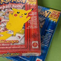 Pokemon stampali tutti versione rossa e blu