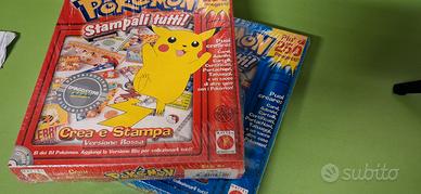 Pokemon stampali tutti versione rossa e blu