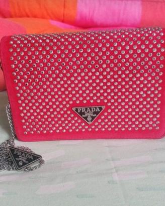 Borsa prada rossa