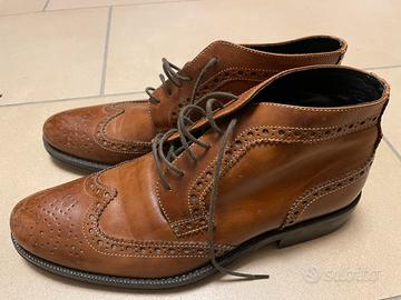 Scarpe alte uomo manifattura artigianale taglia 41