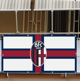 STRISCIONE BOLOGNA IN PVC 200X100 CM CON OCCHIELLI