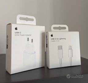 NUOVI Apple Alimentatore Originale +Cavo Lightning