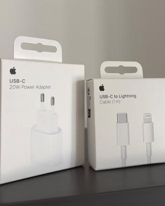 NUOVI Apple Alimentatore Originale +Cavo Lightning
