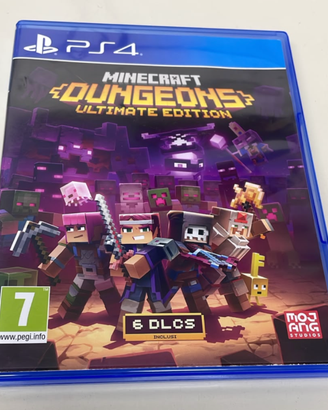 Ps4 minecraft dungeons
