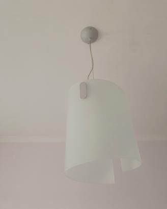 lampadario e lumini in vetro 