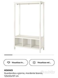 Armadio Ikea Bianco - Hemnes - già smontato