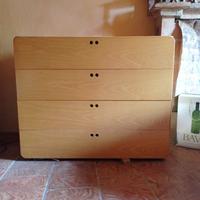 Cassettiera vintage anni 70