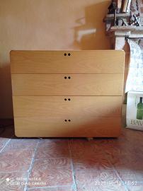 Cassettiera vintage anni 70