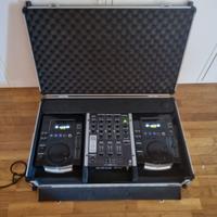 Consolle DJ con CD e mixer