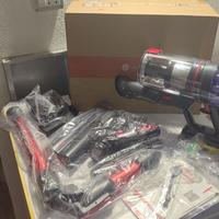 Scopa elettrica senza fili 550W 50kPa, tubo pieghe