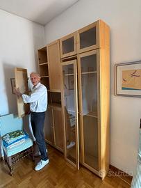 Libreria Billly ikea con sportelli