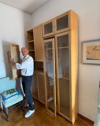 Libreria Billly ikea con sportelli