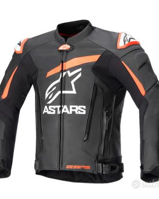 Giacca Alpinestars GP Plus V4 - Nero/Rosso