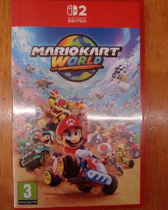 Mario kart world e volanti switch 2