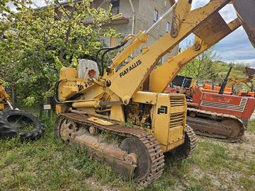 Pala cingolata Fiat-Allis FL6 con benna - mezzo op