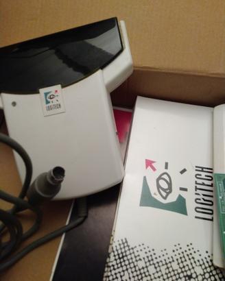 Scanner manuale Logitech vintage