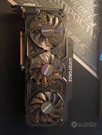 SCHEDA VIDEO AORUS GIGABYTE R9290 OC GAMING