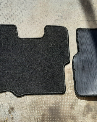 4 Tappetini auto posteriori per Opel Corsa D