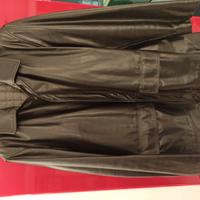 Giaccone pelle vintage per moto