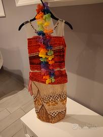 vestito Vaiana disney