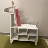 Libreria porta oggetti cameretta, bambini
