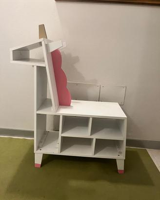 Libreria porta oggetti cameretta, bambini