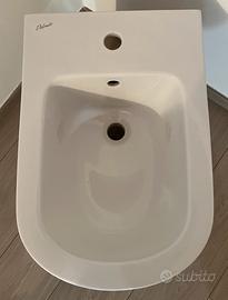 Bidet Ceramica Dolomite Mod Gemma 2 filo parete