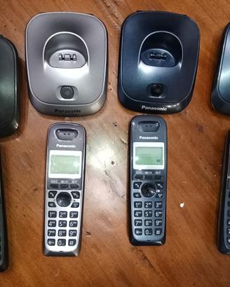 Telefono cordless Panasonic 4 pezzi
