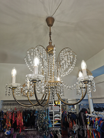 Lampadario cristallo