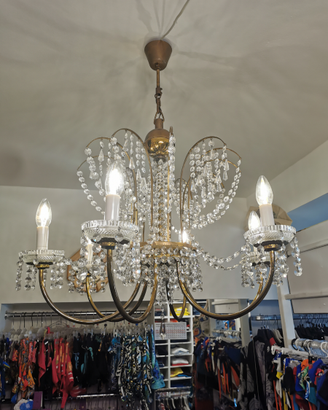 Lampadario cristallo