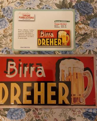 Insegna pubblicitare Birra Dreher