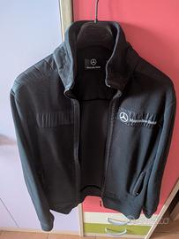 giacca in pile uomo Mercedes Benz S 46 italiana 