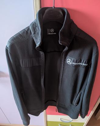 giacca in pile uomo Mercedes Benz S 46 italiana 