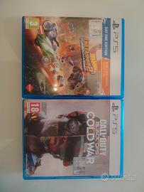 Call Of Duty & Hot Wheels Unleashed2 PS5