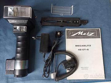 Flash a torcia Metz Mecablitz 45 CT-5 con accessor