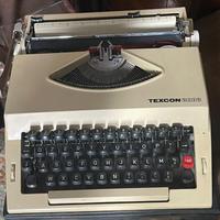 macchina da scrivere vintage anni 70 texcon 2002