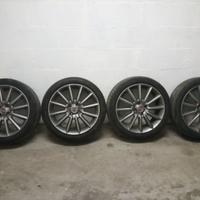CERCHI IN LEGA E GOMME ESTIVE 17" ORIGINALI FIAT
