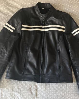 Giubbotto Pelle Pesante per Moto/Scooter