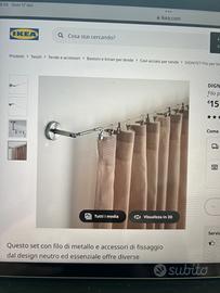 Filo per tende IKEA